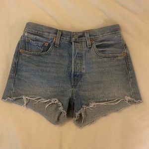 Levi’s 501 High Waisted Shorts